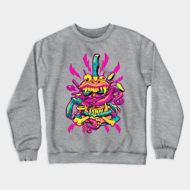 BEASTBURGER Crewneck Sweatshirt by beastpop